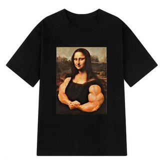 Áo mona lisa 🎁 FREESHIP 🎁 áo thun mona lisa chế hài hước - áo mona lisa cơ bắp