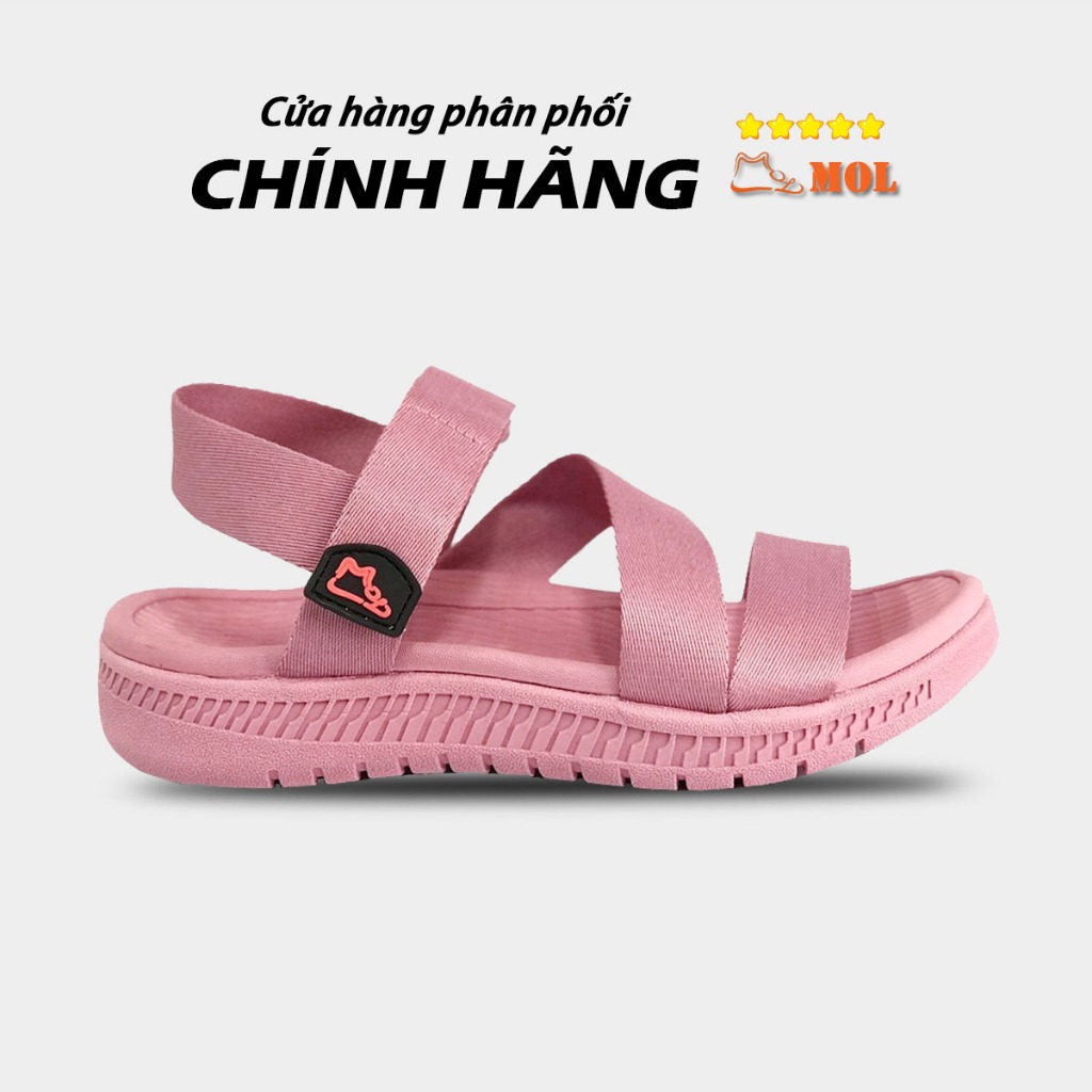 Giày Sandal Quai Chéo Nữ Hiệu MOL Chính Hãng - MS2P2