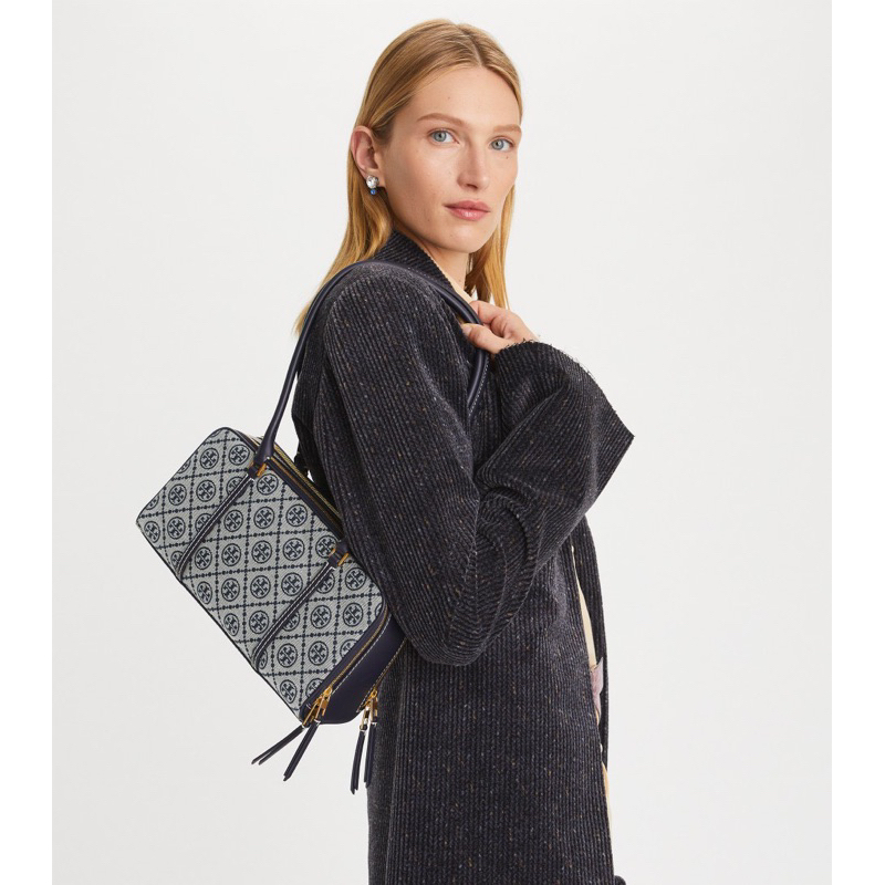 Túi đeo vai Tory Burch Monogram Marshmallow