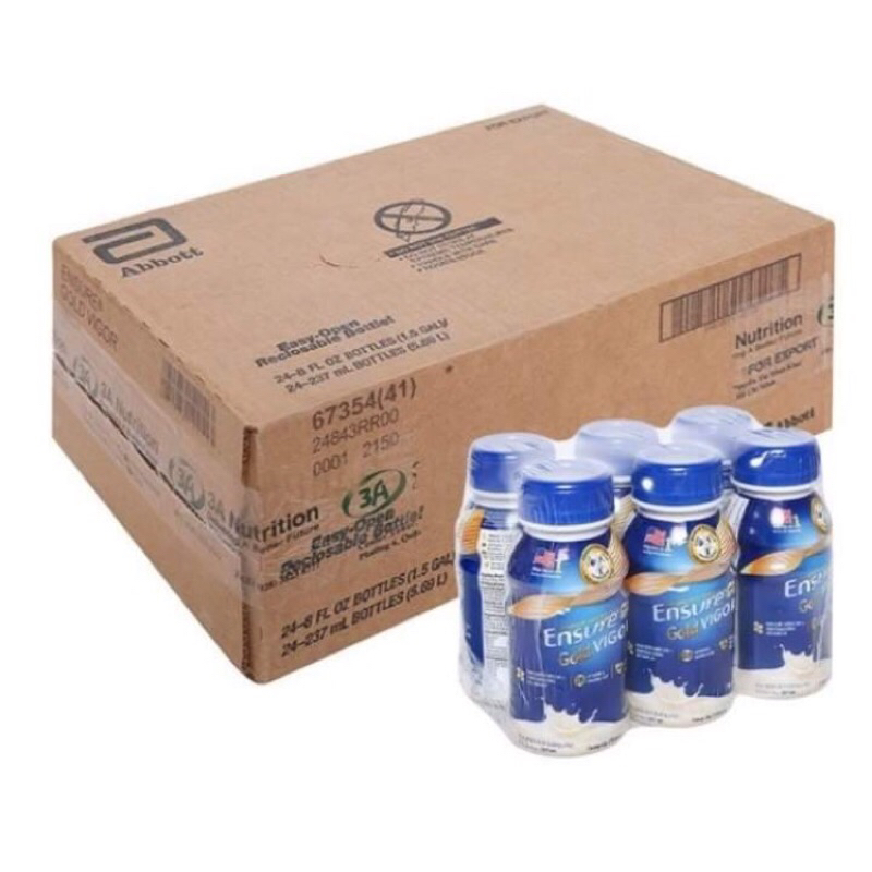 Thùng 24 chai sữa nước Ensure