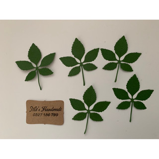 5 lá giấy mĩ thuật trang trí thiệp Handmade