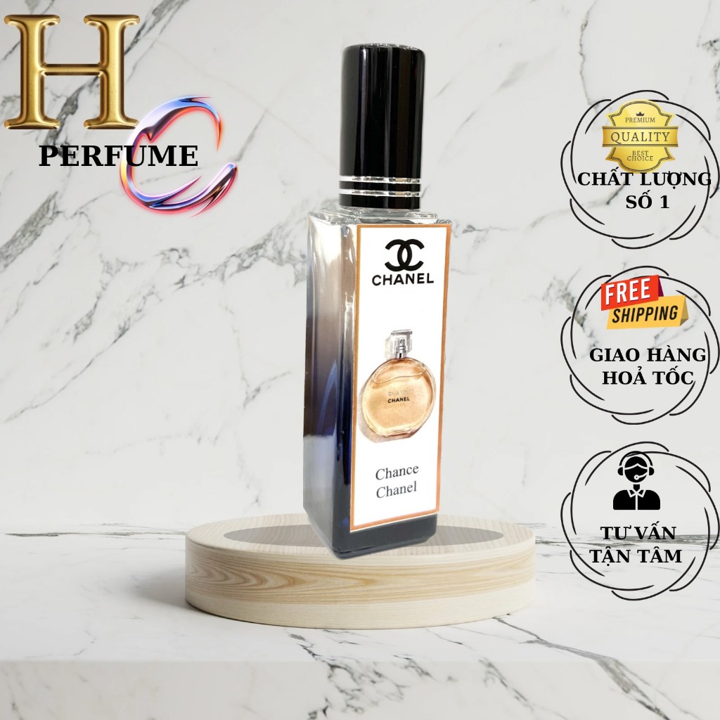Nước hoa chiết Pháp mini nữ Chanel chance vàng 20ml - Tinh dầu nước hoa Pháp mùi sang chảnh