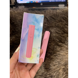 Máy hơ mini đèn hơ mini làm nail tích điện