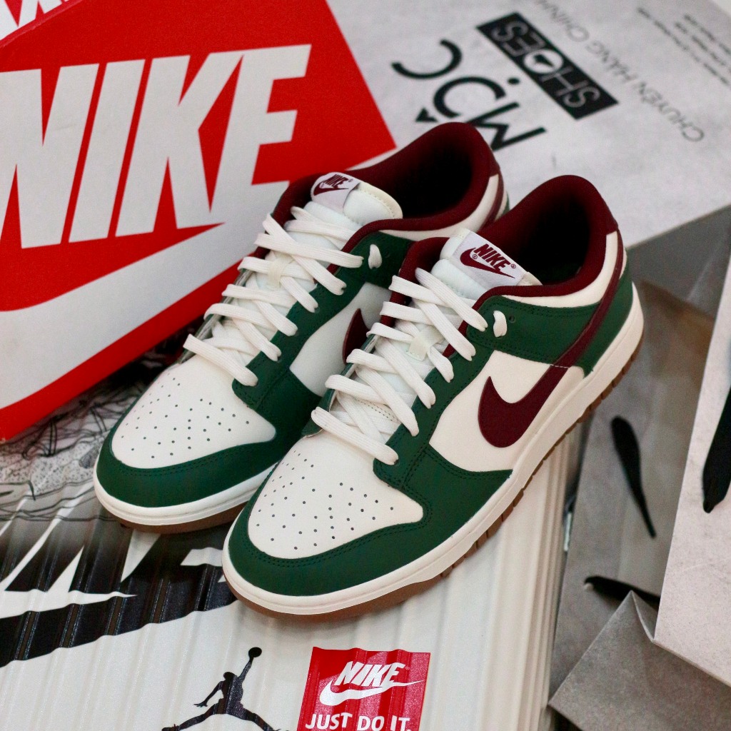[CHÍNH HÃNG] Giày thể thao Sneaker N.I.K.E DUNK LOW GORGE GREEN  - Code: FB7160-161