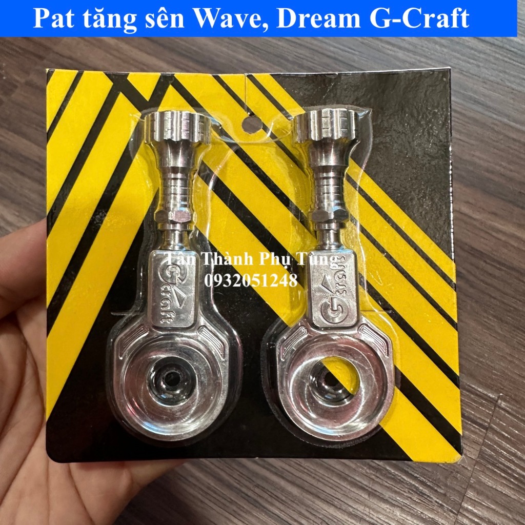 Bass, Pat tăng sên Inox 304 G Craft: Wave, Dream 1 cặp