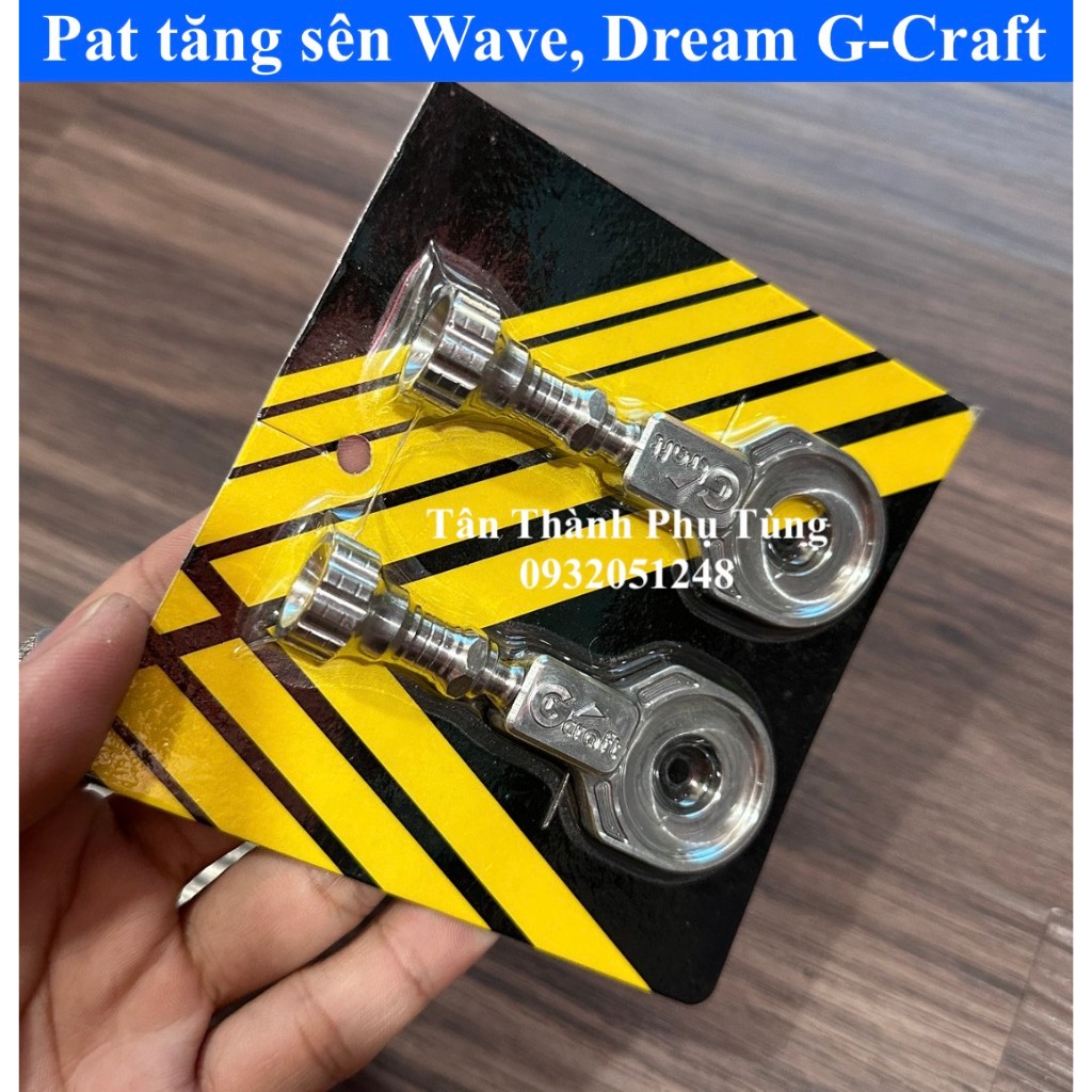 Bass, Pat tăng sên Inox 304 G Craft: Wave, Dream 1 cặp