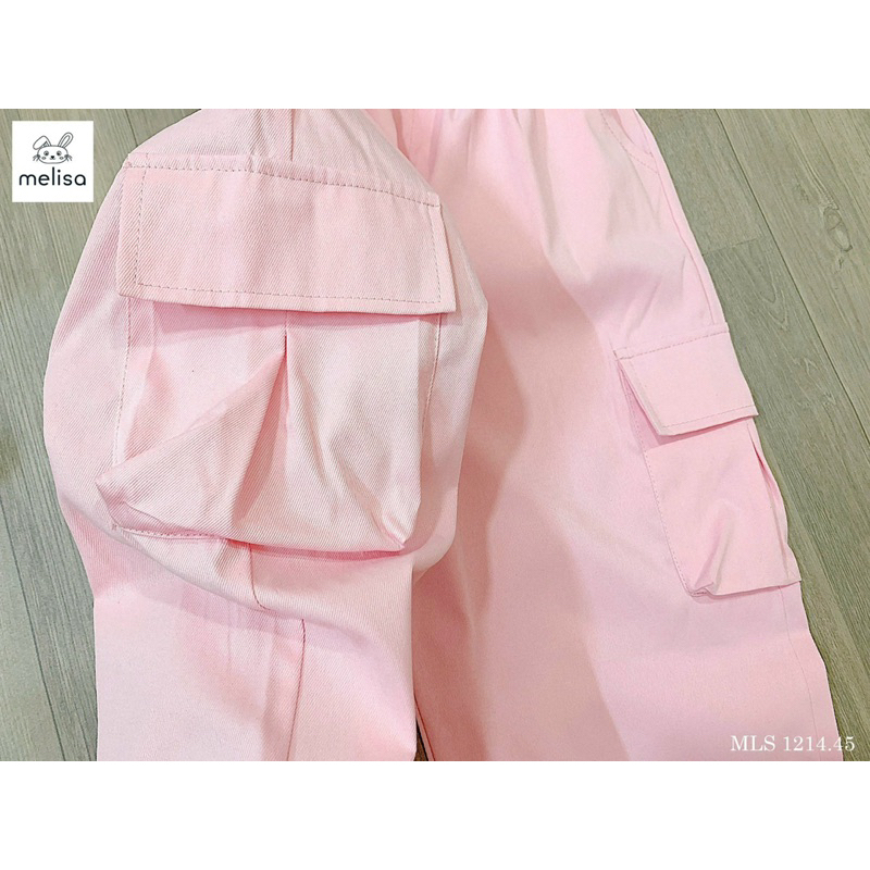 Bộ đen hình chú mèo quần hồng