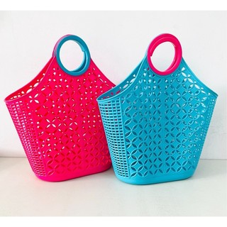 Giỏ nhựa mềm đi chợ pn857 cm - nk chính hãng thái lan