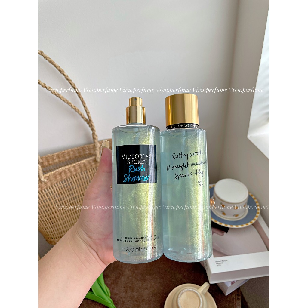Body mist VIC Vivu.perfume hương Rush bản Shimmer có nhũ chảy quyến rũ
