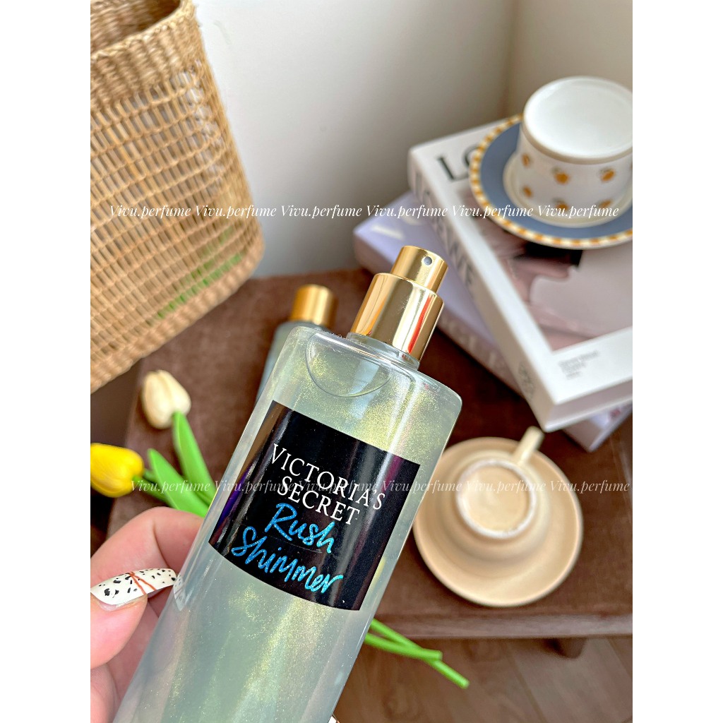 Body mist VIC Vivu.perfume hương Rush bản Shimmer có nhũ chảy quyến rũ