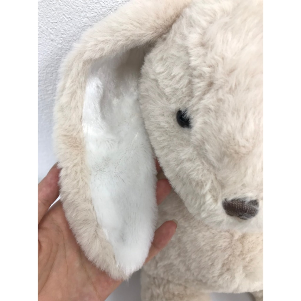 Thỏ Bông lông mềm thêu tên cho bé theo yêu cầu - Gấu bông thêu tên, gối ôm trẻ em dễ thương- Hàng có sẵn