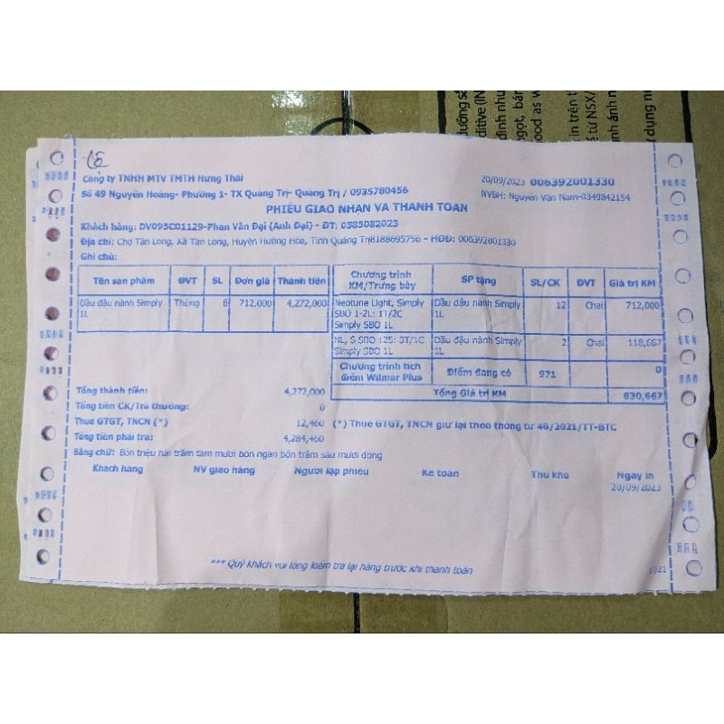 Dầu ăn đậu nành SIMPLY Thái Lan  1l