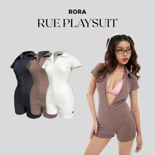 Jumpsuits Áo Liền Quần Dây Kéo Body Suits RUE PLAYSUIT - RORA
