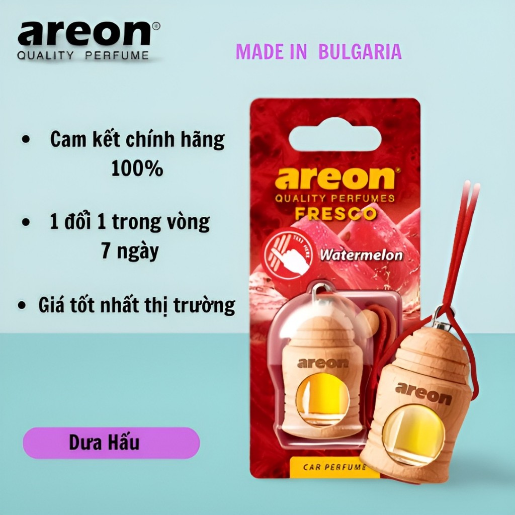 Tinh dầu treo xe Areon hương dưa hấu