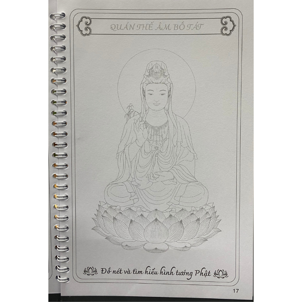 Sách- Tuyển Tập Tranh Chư Phật Bồ Tát In Mờ