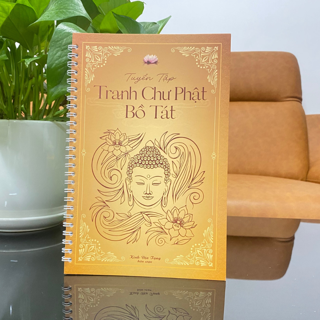 Sách- Tuyển Tập Tranh Chư Phật Bồ Tát In Mờ