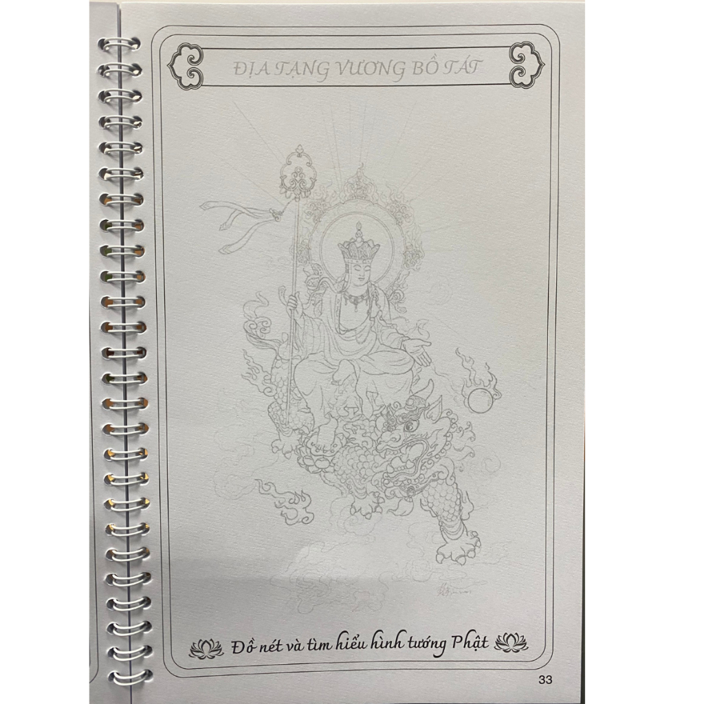 Sách- Tuyển Tập Tranh Chư Phật Bồ Tát In Mờ