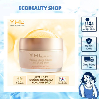 Kem ngày dưỡng trắng sáng và chống nhăn da hoa anh đào YHL 50ml
