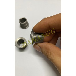 Cấy chân ren bugi máy cưa máy cắt đánh lửa đọng cơ 2 thì