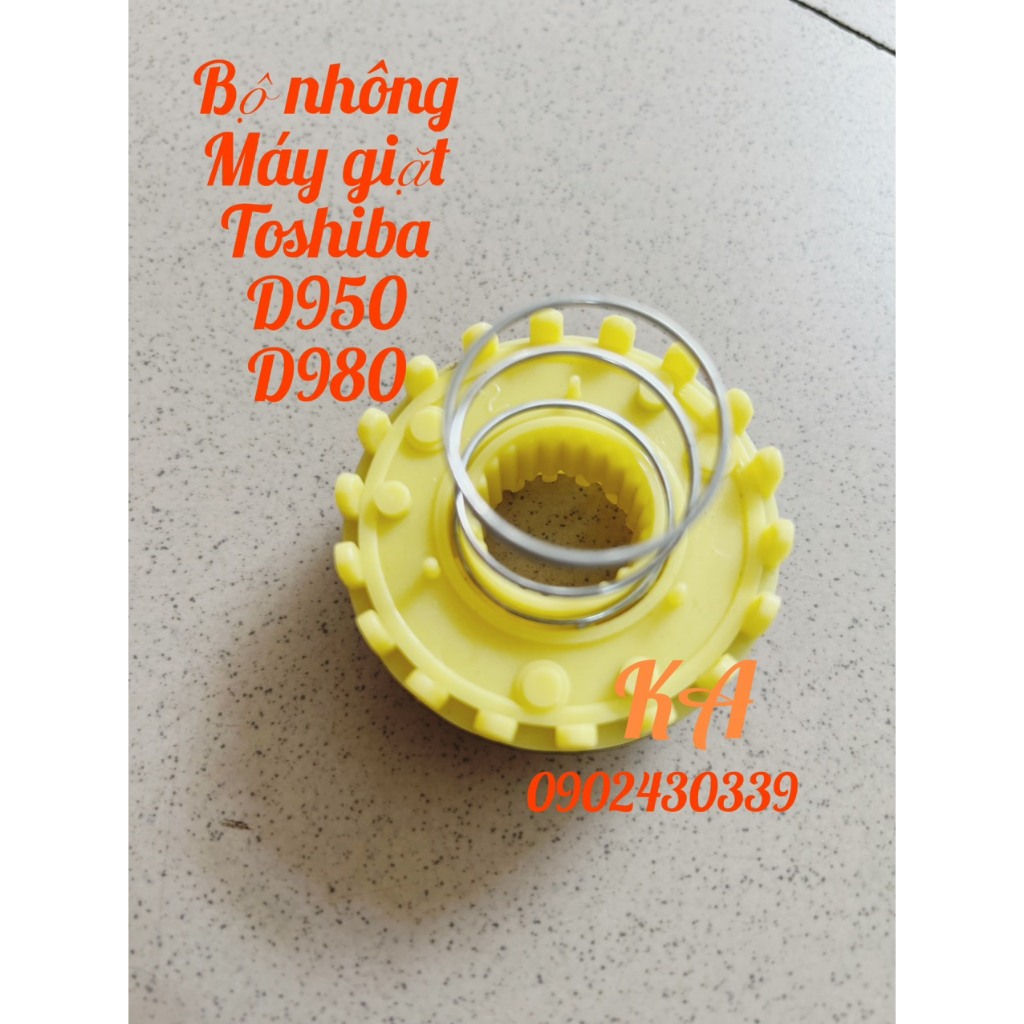 Bộ nhông ly hợp máy giặt TOSHIBA- inverter D950 D980