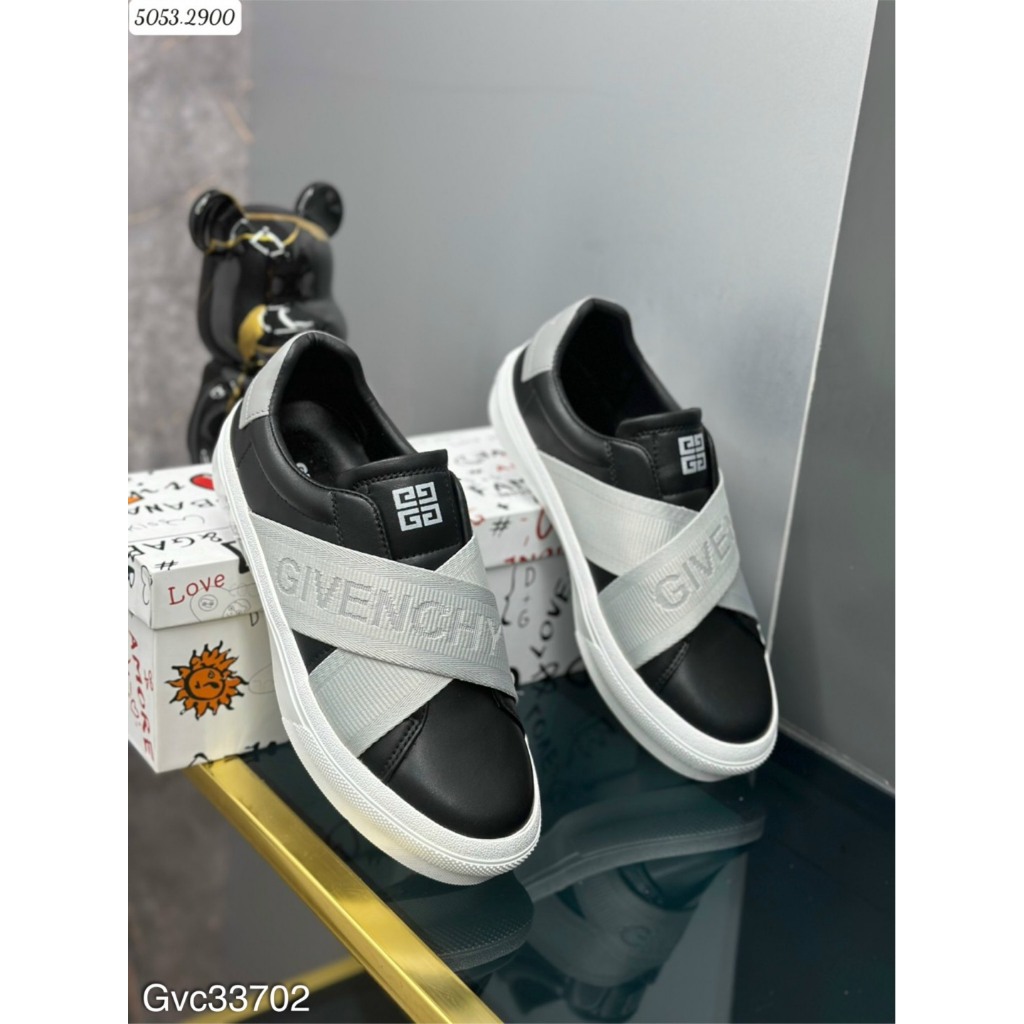 Giày Slipon GVC Đi Học Đi Chơi Siêu Đẹp - Giày Lười Nam GVC Chun Đơn giản