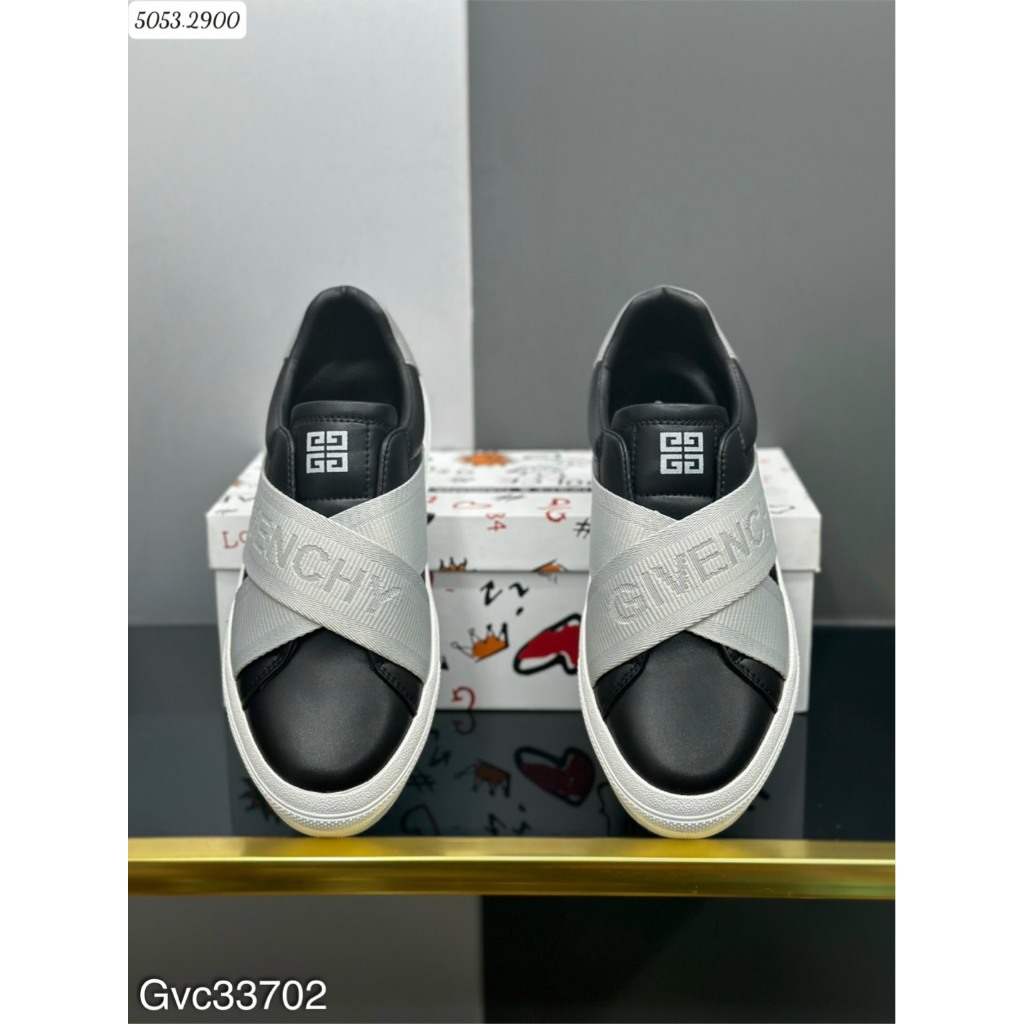 Giày Slipon GVC Đi Học Đi Chơi Siêu Đẹp - Giày Lười Nam GVC Chun Đơn giản