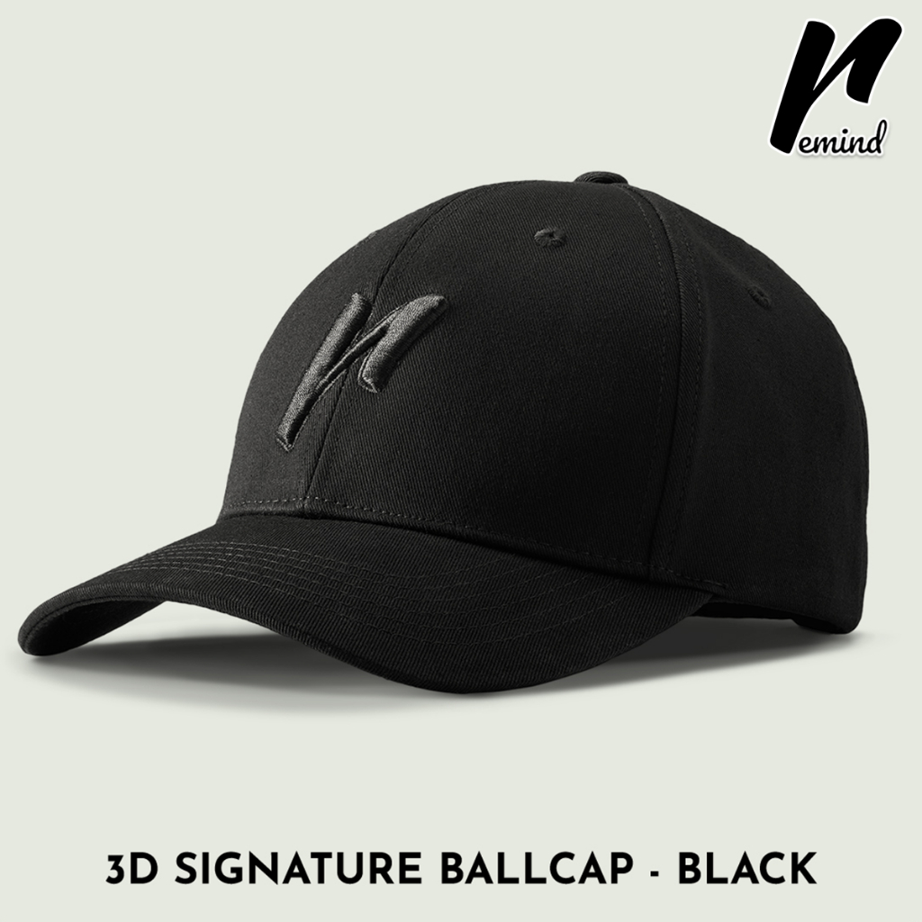 Nón Lưỡi Trai Bóng Chày Reckless Signature Ballcap Capman 3D - Thêu Logo 3D - Vải Kaki Cotton