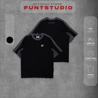 Áo Thun Unisex Funt Line Raglan Co Giản, Thoáng Mát