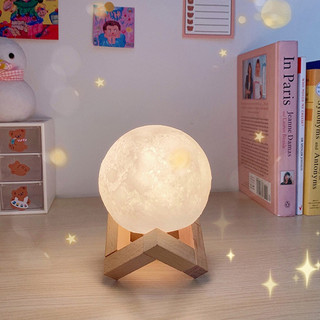 Đèn Led Mặt Trăng 3D Trang Trí Nội Thất Độc Đáo