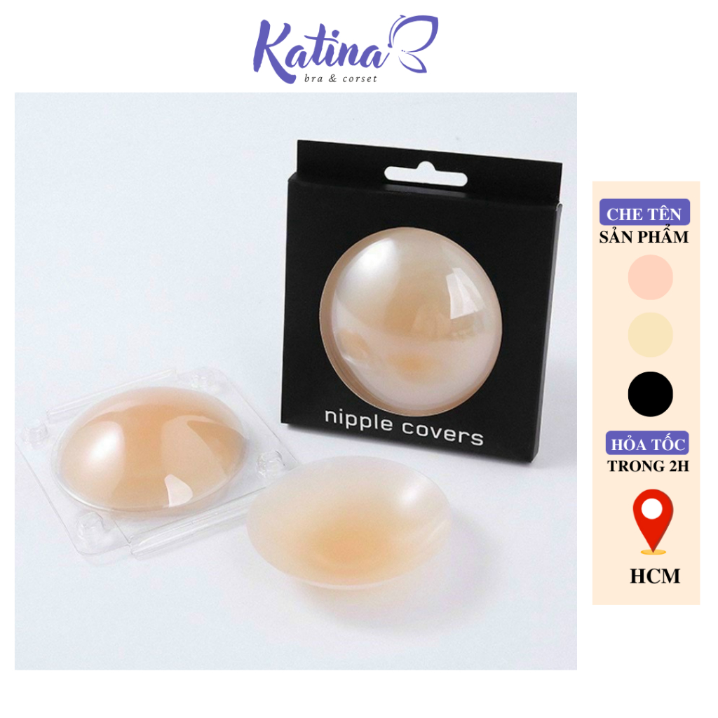 KTA81 Cặp 2 Miếng Dán Ngực KATINA Sinh Nhiệt Tự Thân Dùng Được Nhiều Lần Dễ Bảo Quản