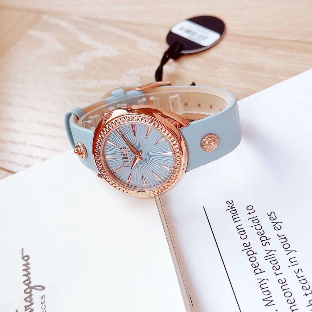 Đồng hồ nữ dây da Versus By Versace Tortona VSPHF0620