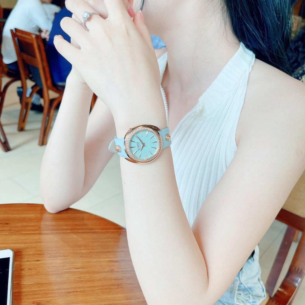 Đồng hồ nữ dây da Versus By Versace Tortona VSPHF0620