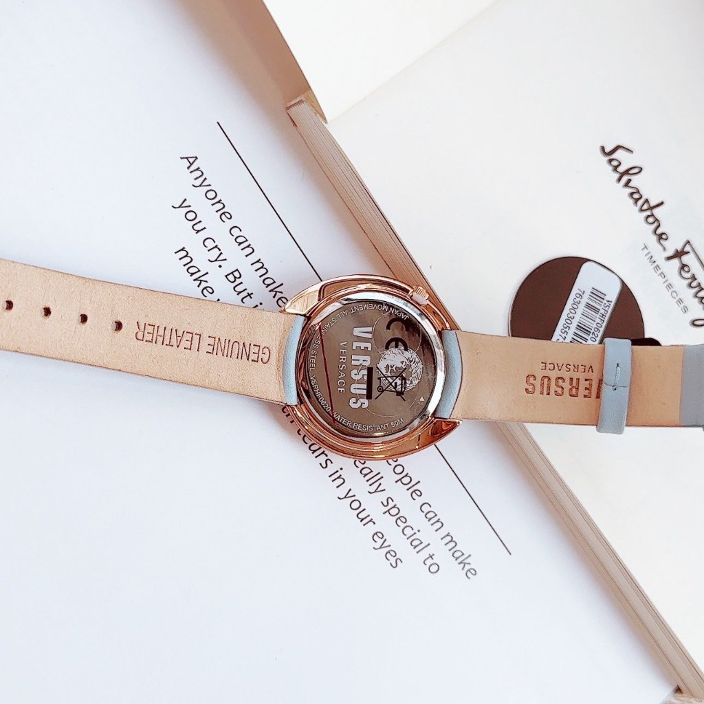 Đồng hồ nữ dây da Versus By Versace Tortona VSPHF0620