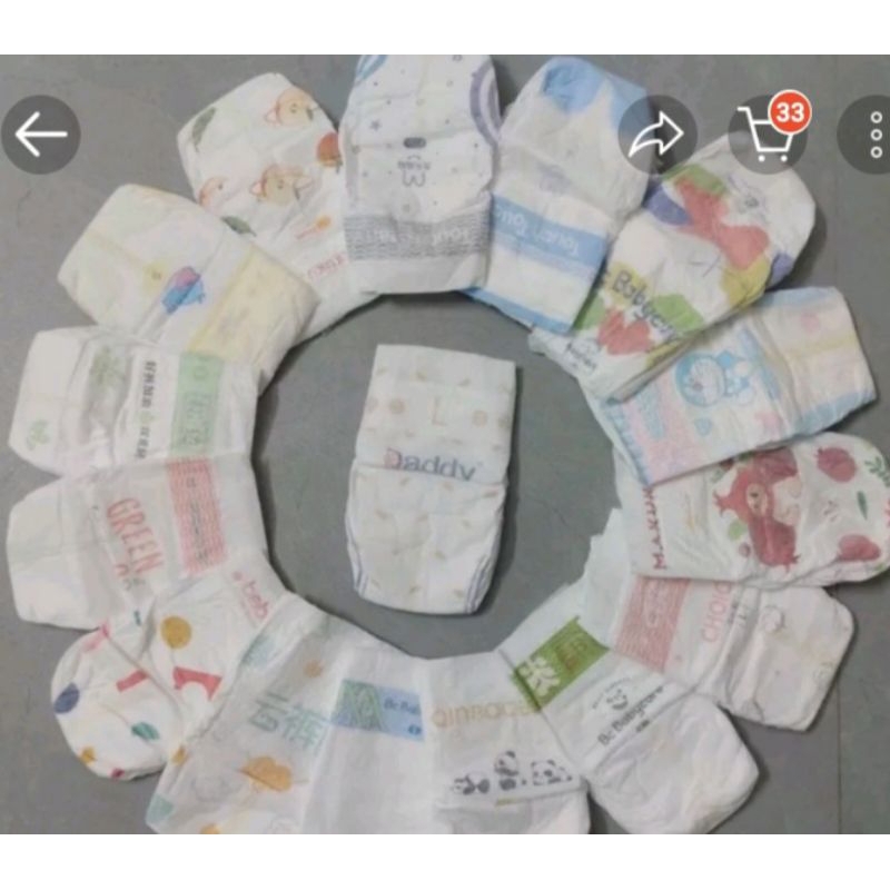 100 Tả dán trần xuất Nhật/baby enjoy/everychu/hana/M/L/XL