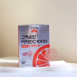 Viên uống vitamin c hàn quốc eundan vitamin c 1000 + d hộp 120 viên