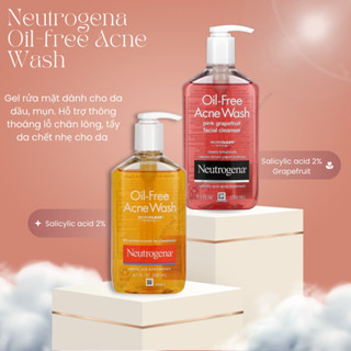 Gel rửa mặt Neutrogena Oil Free Ance (Nhập Mỹ)