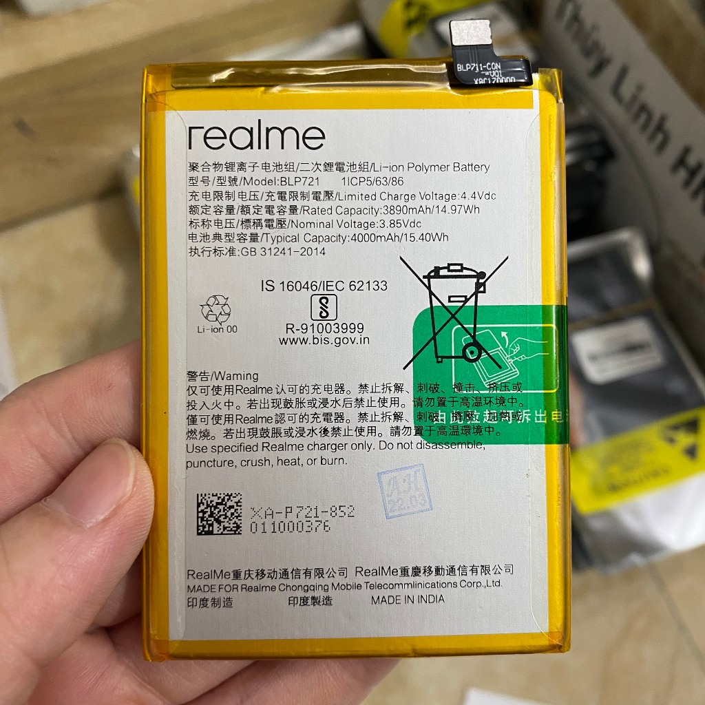 Pin Oppo Realme C2 (BLP721) loại AA