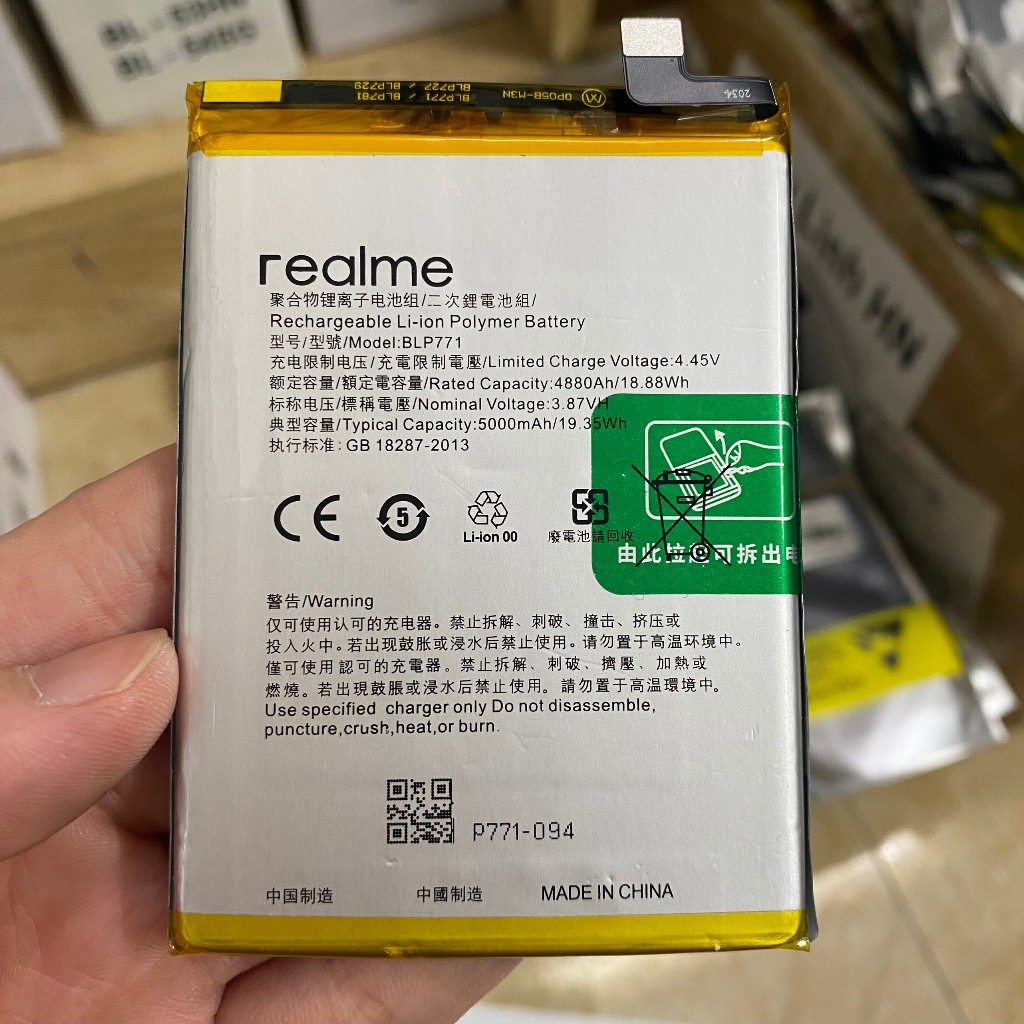 Pin Oppo Realme C3 / C25Y (BLP771) loại AA