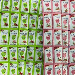 DÂY 12 GÓI - Sữa tắm hazeline yến mạch dâu tằm - sữa tắm hazeline matcha lựu đỏ