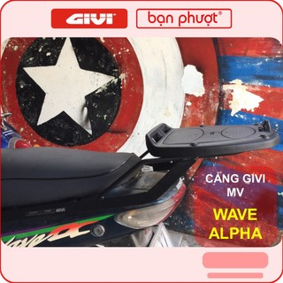 Cảng Givi Wave Alpha Đời Đầu (2002>2005) - Baga Givi Sau Xe Wave Alpha, Wave A (2002>2005) - Bạn Phượt
