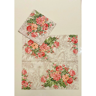 Set 2 tờ Giấy ăn trang trí / Napkin - Decoupage