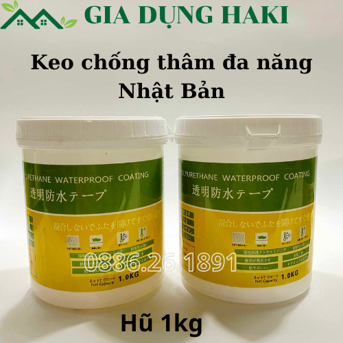 Keo Chống Thấm Nhật Bản,Keo Chống Thấm Trong Suốt,Chống Thấm Nền Gạch, Nhà Vệ Sinh Tường Nhà  Cửa Sổ Gỗ Công Nghiệp