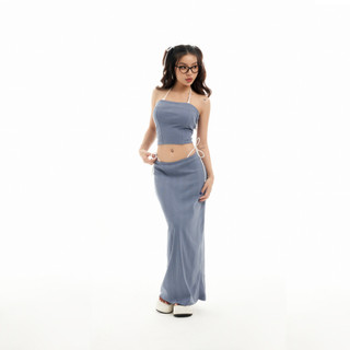 Chân Váy Dài Thun Gân Basic LYDIA MIDI SKIRT - RORA