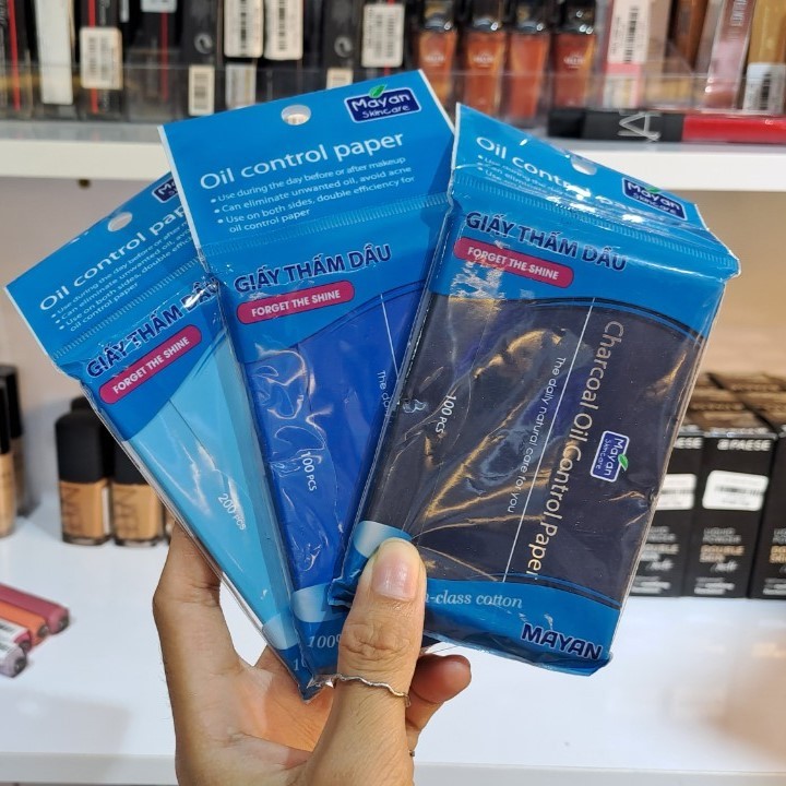 Giấy Thấm Dầu MAYAN Oil Control Paper