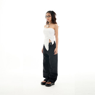 Quần Jean Đen Ống Suông Nữ Basic Độc Lạ B CUT JEANS - RORA