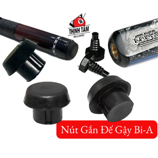[THỊNH TÂM] Nút Gắn Đế Bida - Gắn Đế Cao Su Gậy Bida Ngắn Có Khía [ Gắn Đế Gậy Bida ]
