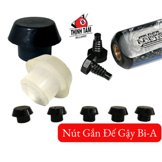Nút gắn đế bida - gắn đế cao su gậy bida ngắn