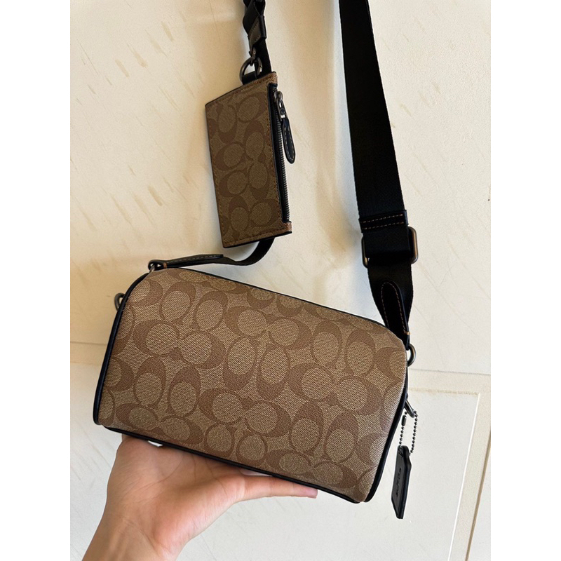 Túi nam Coach trống Axel kèm ví nhỏ