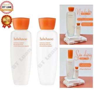 [ Mẫu Mới ] nước hoa hồng và sữa dưỡng chăm sóc cơ bản Sulwhasoo