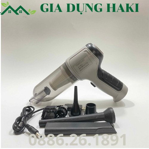 Máy Hút Bụi Cầm Tay TAMASHIO,Máy Hút Bụi Mini Không Dây 2 trong 1 TAMASHIO Hút Bụi ÔTô,Lông Thú Cưng